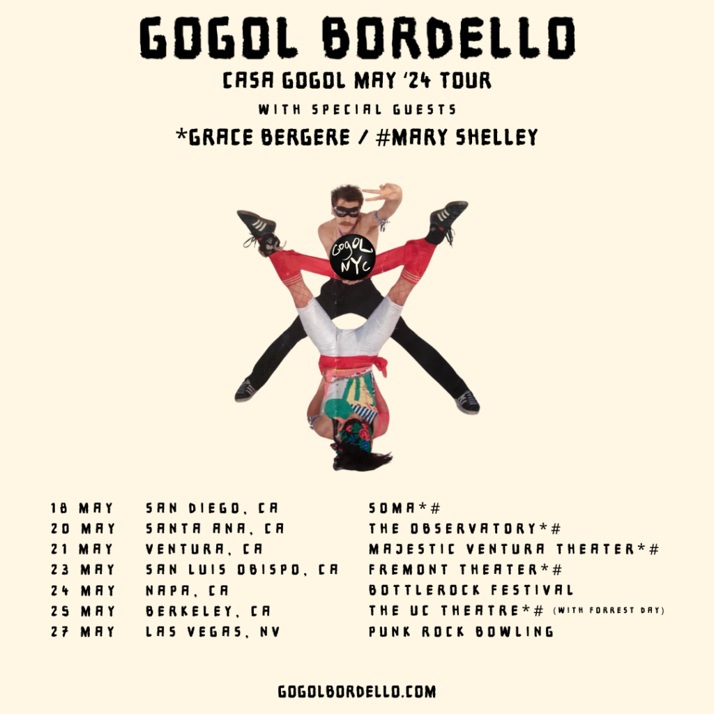 gogol bordello tour vancouver
